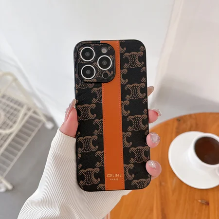 セリーヌ iphone17/17promax ケース モノグラム トリオンフ・キャンバス
