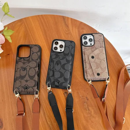 コーチ 携帯 ケース iPhone17/17Pro Max 斜め掛け