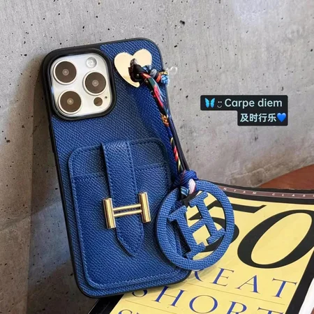 エルメス iPhone17 カード収納 背面 スマホケース