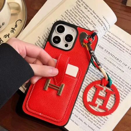 エルメス iPhone17 カード収納 背面 スマホケース
