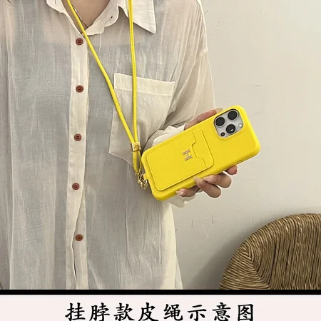 エルメス スマホケース iphone 17/17pro maxケース ストラップ付き レデイース 斜めがけ