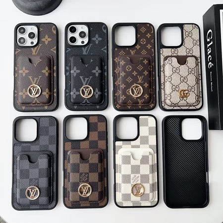 ルイヴィトン iPhone17 ダミエ レザー ケース