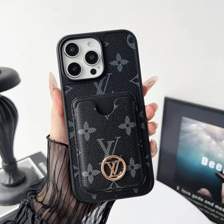 ルイヴィトン iPhone17 ダミエ レザー ケース