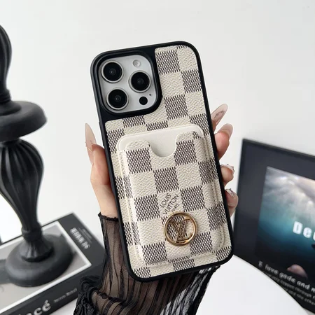 ルイヴィトン iPhone17 ダミエ レザー ケース