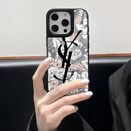 花柄 可愛い YSL iPhone17 スマホカバー