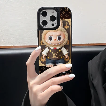 ルイヴィトン LABUBU コラボ iPhone17/17promax アクリルケース 