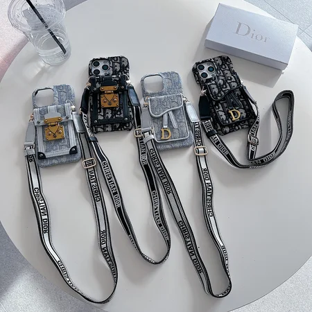 Dior オブリーク キャンバス iphone17promax ケース 大容量