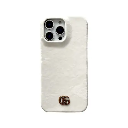 iPhone 17 Pro Max ケース レザー シルクパイル GUCCI
