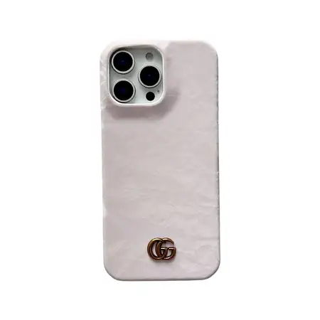 iPhone 17 Pro Max ケース レザー シルクパイル GUCCI