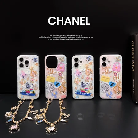 シャネル iPhone 17 ケース チェーン付き