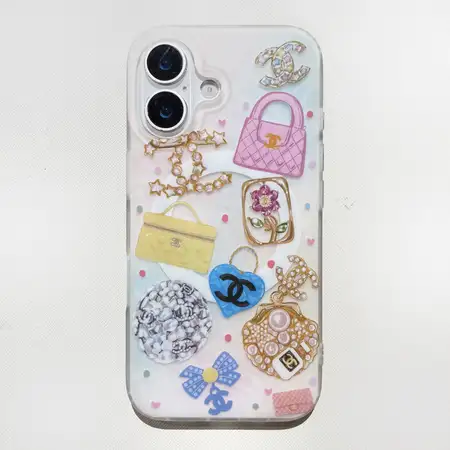 シャネル iPhone 17 ケース チェーン付き