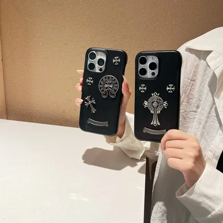 Chrome Hearts iPhone17 レザーケース