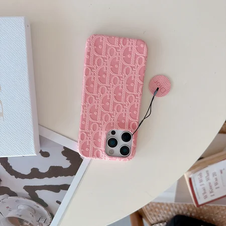 ディオール iPhone17 ケース 型押し レザー
