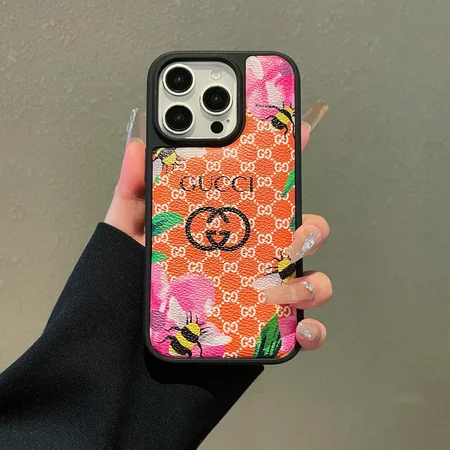 グッチ iPhone17 ケース TPU レザー