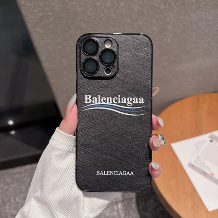 バレンシアガ  iPhone17 ケース メッキ加工