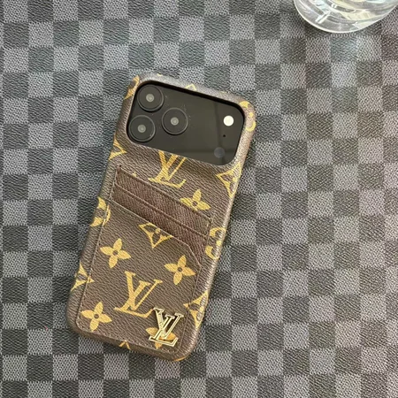 ルイヴィトン レザー iphone17 ケース カード収納
