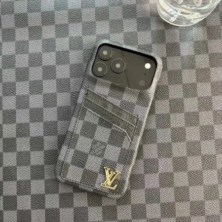 ルイヴィトン レザー iphone17 ケース カード収納