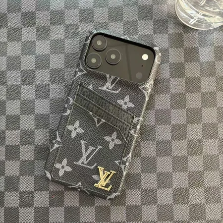 ルイヴィトン レザー iphone17 ケース カード収納