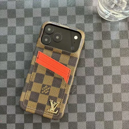 ルイヴィトン レザー iphone17 ケース カード収納