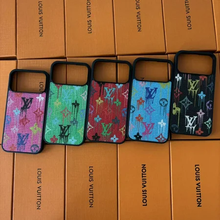 落書き ヴィトン風 iphone17pro ケース 面白い