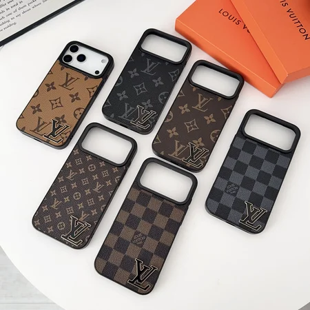 ルイヴィトン iPhone17 PUレザー モノグラム ケース